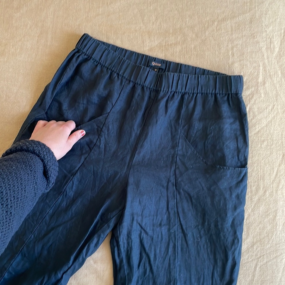 Quince 100% linen pants